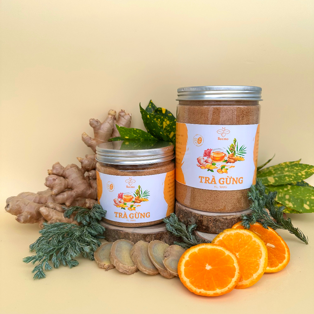 Mô tả Trà gừng nguyên chất 250g-1Kg Beemo - 1
