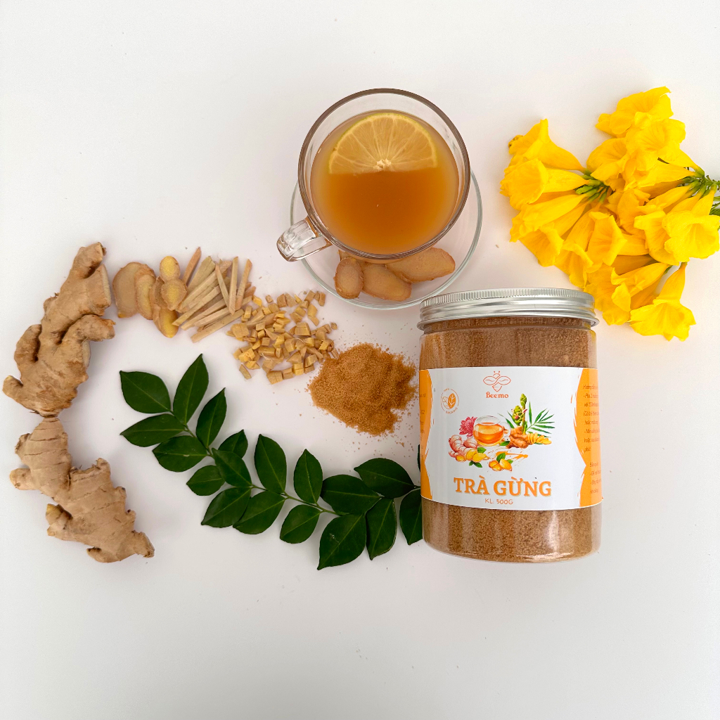 Mô tả Trà gừng nguyên chất 250g-1Kg Beemo - 3