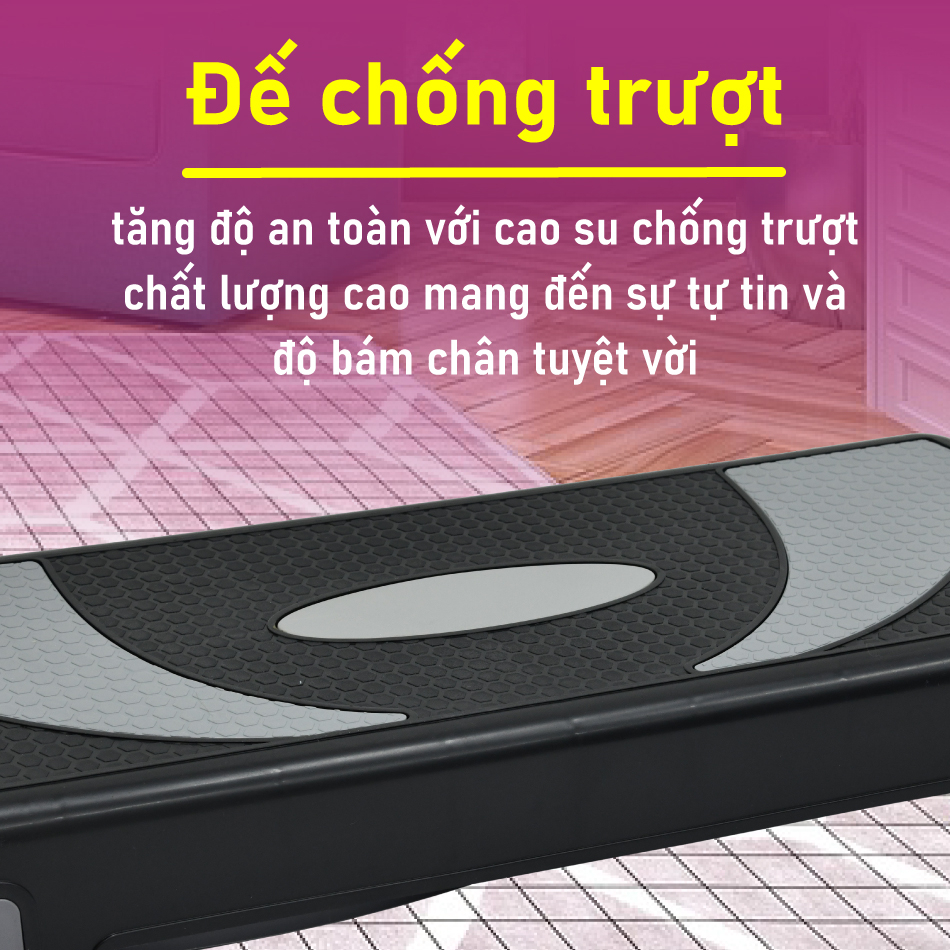 Mô tả BG-Bục dậm nhảy tập aerobic step giảm cân toàn thân hiệu quả,có thể điều chỉnh - 10