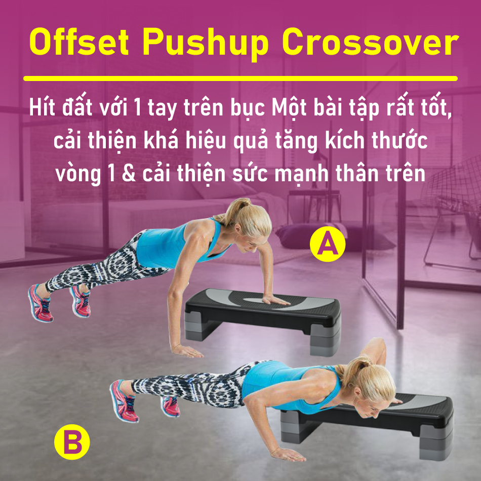 Mô tả BG-Bục dậm nhảy tập aerobic step giảm cân toàn thân hiệu quả,có thể điều chỉnh - 12