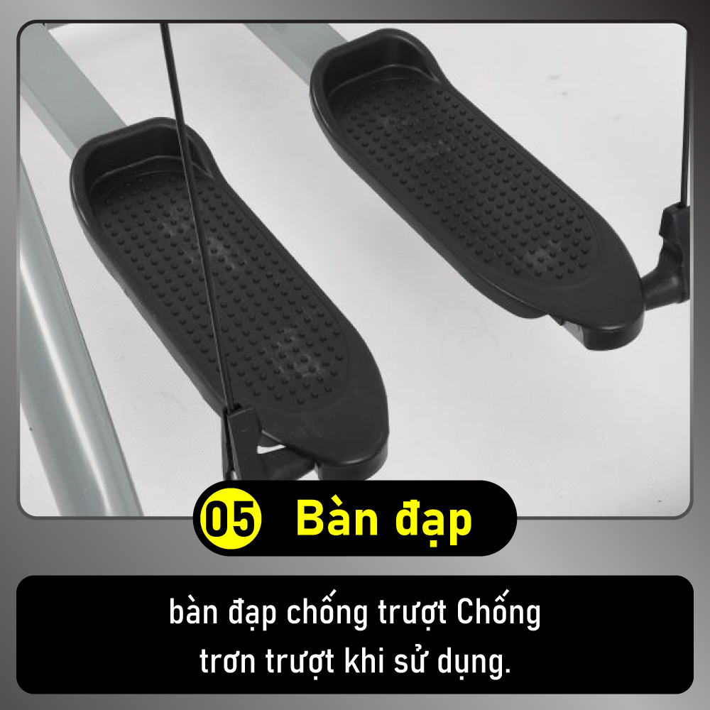 Mô tả BG - Máy Chạy Bộ Trên Không Air Walker Cỡ Lớn Chịu Lực Tốt Siêu Bền - 8