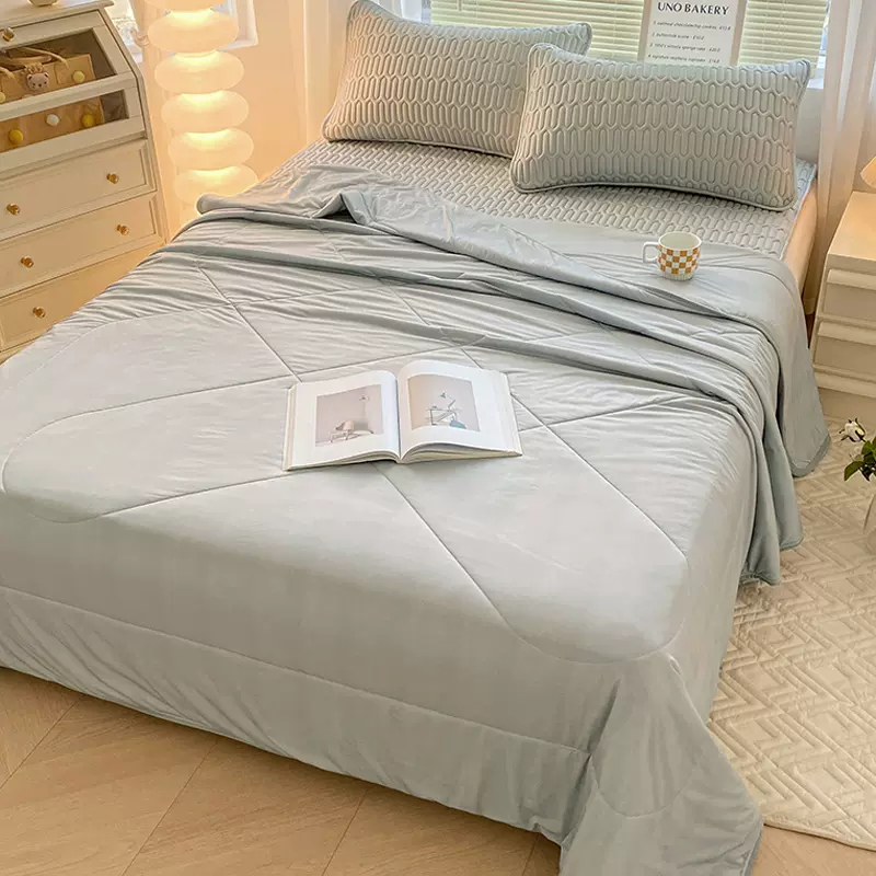 Mô tả Chăn hè mền lụa mát Goni làm mát tự nhiên kích thước 1m5 x 2m, 2m x 2m3 - 1