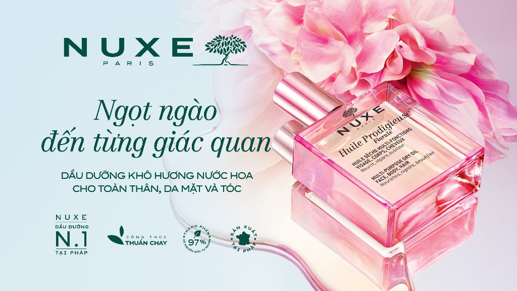 Mô tả Dầu dưỡng khô Nuxe Huile Prodigieuse Florale Multi-purpose Dry Oil 50ml - 1