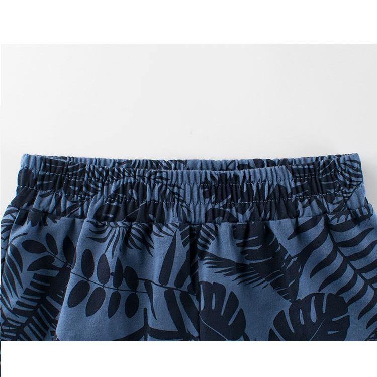 Mô tả Quần short đùi bé trai mùa hè hoạt tiết đáng yêu đi biển chất cotton mền mịn SKIDS - 1