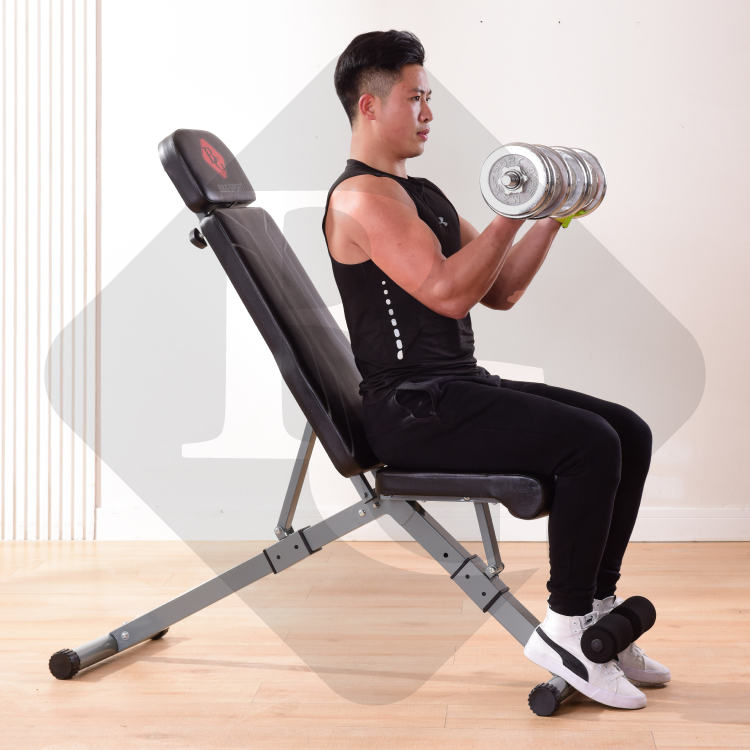 Mô tả BG - Ghế tập tạ DUMBBELL BENCH đa năng cao cấp điều chỉnh độ dốc theo tiêu chuẩn phòng Gym tại nhà - 8
