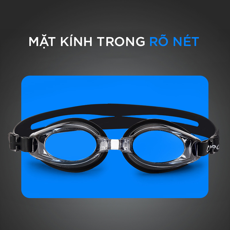 Mô tả Kính Bơi Cận Từ 2 Đến 8 Độ Kính Bơi Người Cận  Dây Đeo Êm Ái Đệm Mũi Dẻo Dai Chống UV Cleacco SG8100 Boro Sport - 2