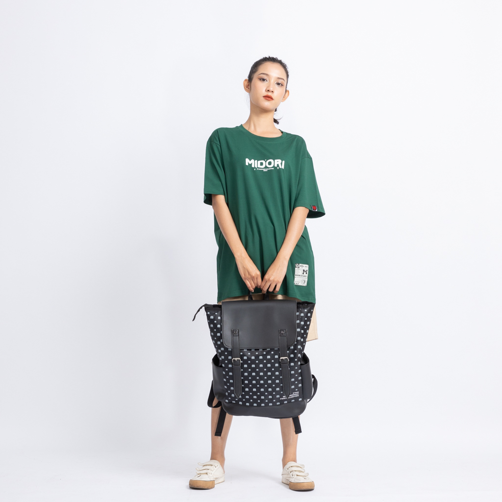 Mô tả Balo đi học thời trang Nam nữ chống nước Unisex Season 7 Local Brand Chính Hãng Midori M Studio - 1