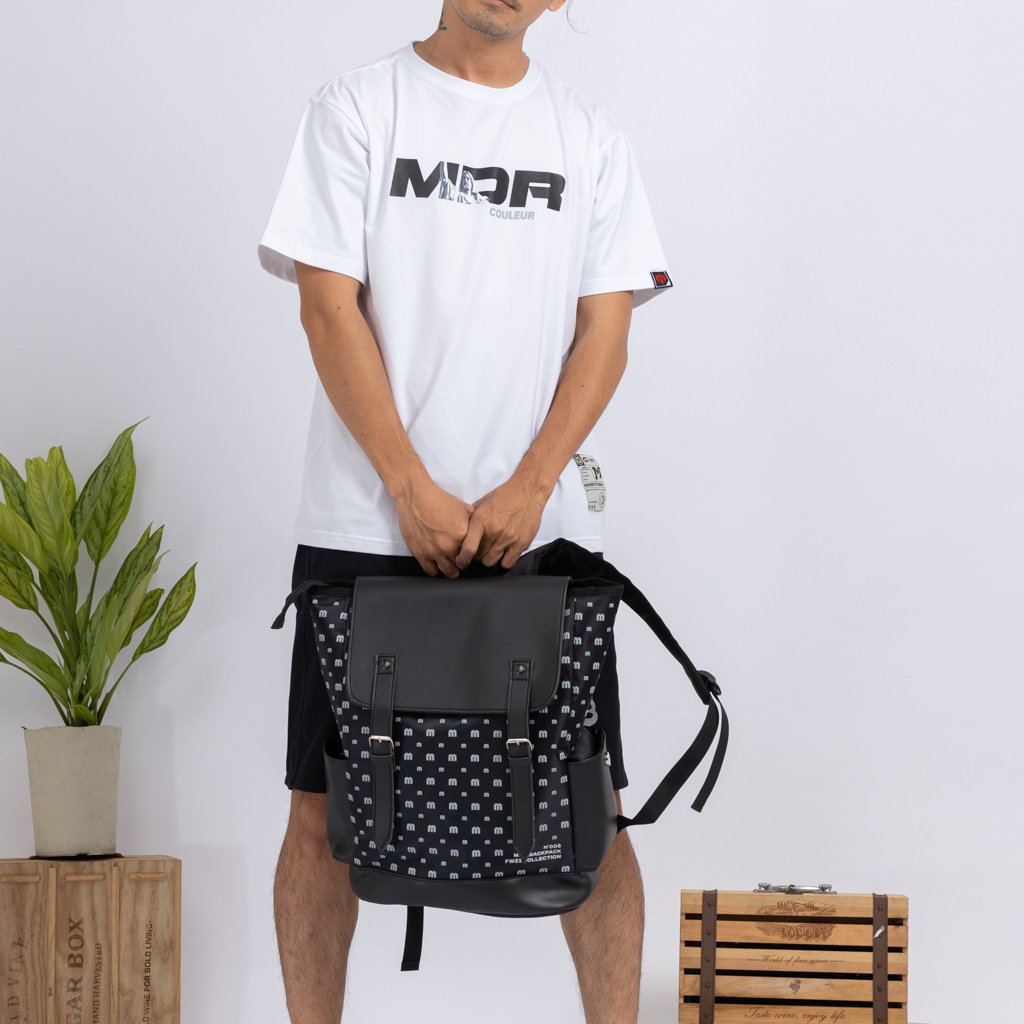 Mô tả Balo đi học thời trang Nam nữ chống nước Unisex Season 7 Local Brand Chính Hãng Midori M Studio - 5