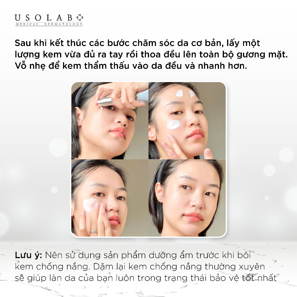 Kem chống nắng cho da dầu mụn USOLAB Sun Block Matte 50ml - Giúp kiềm ...