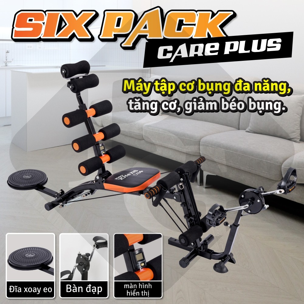 Mô tả BG Máy tập cơ bụng đa năng cải tiến cao cấp New Six Pack Care - 5