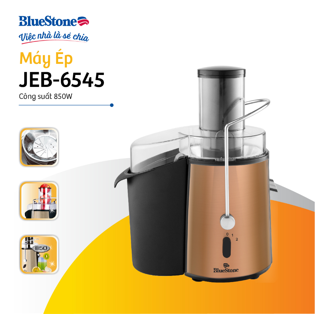 Mô tả Máy Ép Trái Cây BlueStone JEB-6545 (850W) - Bảo hành 24 tháng - Hàng Chính Hãng - 1