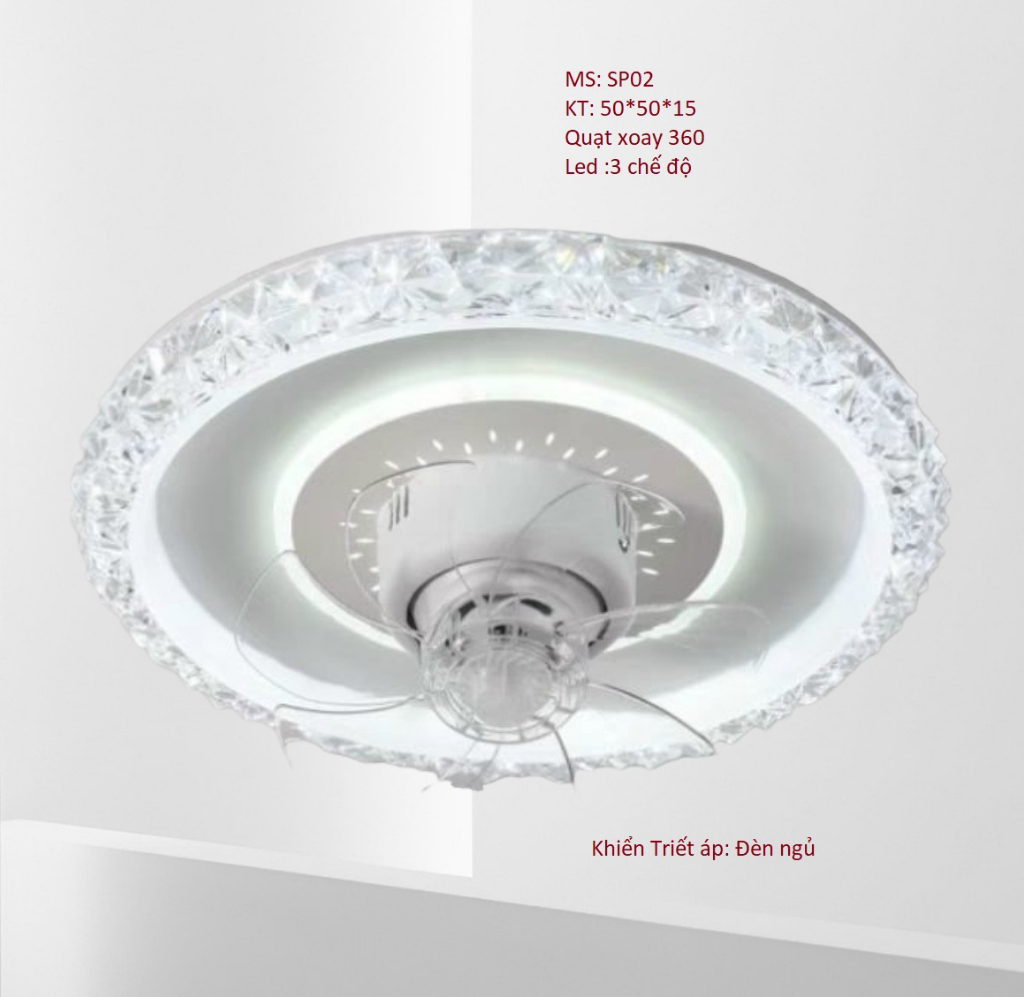 Quạt đảo trần SuperVilighting D600 ưu điểm