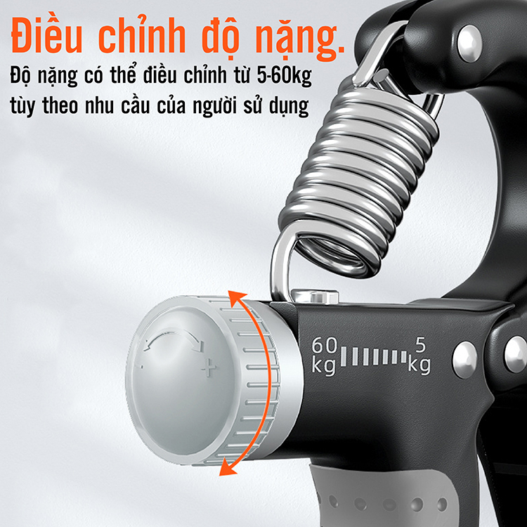 Mô tả BG- Kìm Tập Cơ Tay,Kìm Bóp Tay Dụng Cụ Tập Gym Tại Nhà Điều Chỉnh Lực Có Đếm - 3