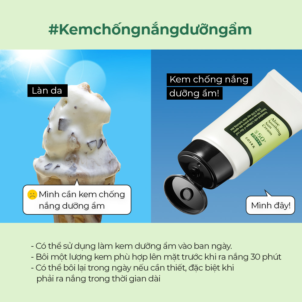 Mô tả Kem chống nắng Cosrx 3 loại SPF50 - 50ml - 3