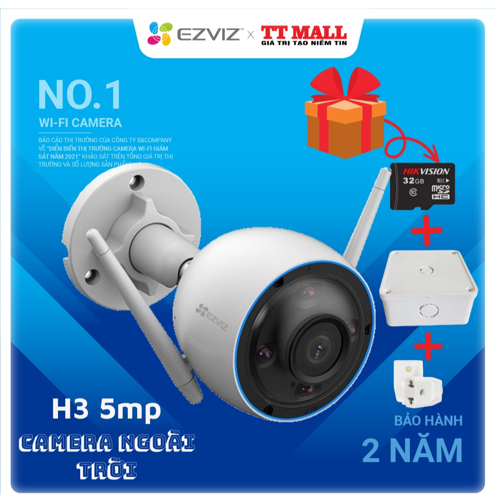 EZVIZ H3 3K 5.0MP Camera