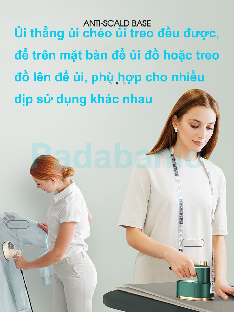 Thiết kế gấp gọn bàn là Padabanic