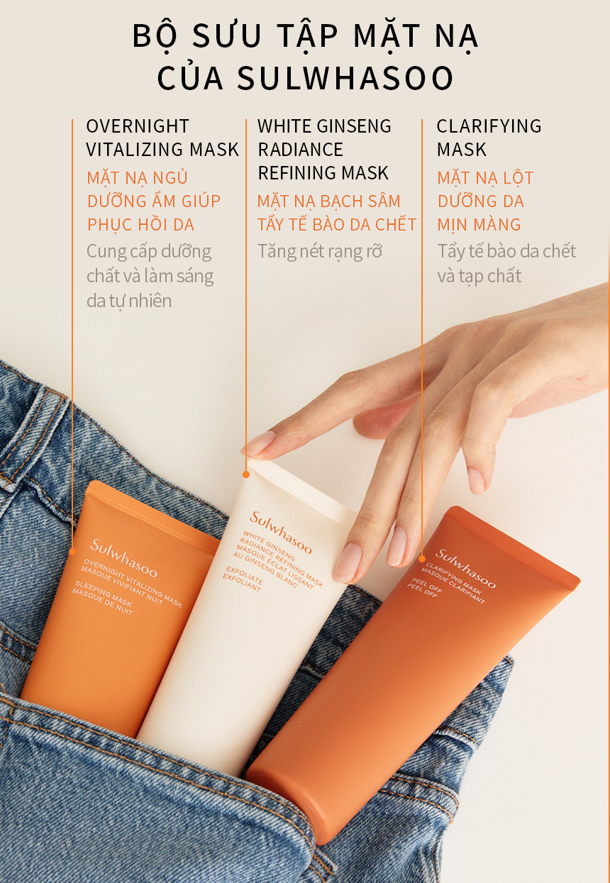 Mô tả Mặt Nạ Ngủ Dưỡng Ẩm Sulwhasoo Overnight Vitalizing Mask 120ml - 4