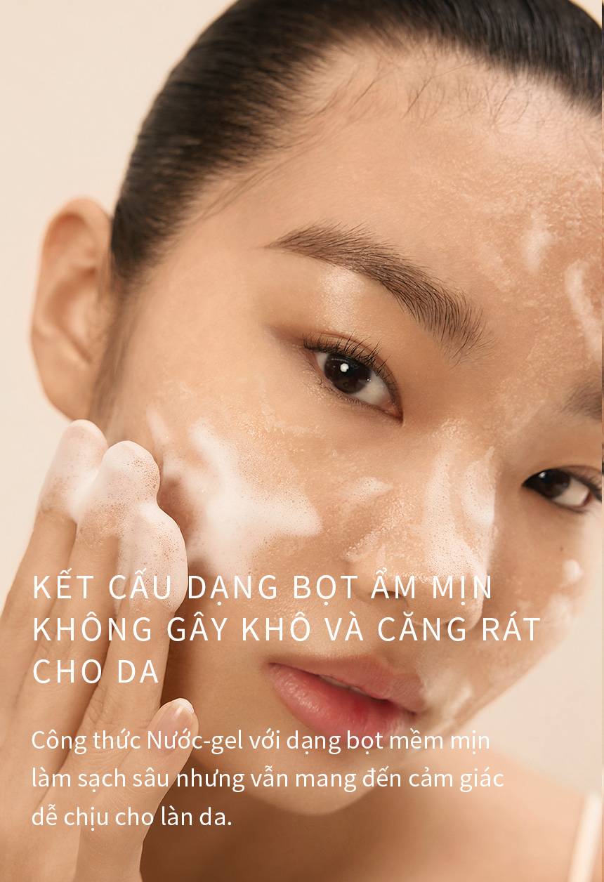 Mô tả Sữa Rửa Mặt Tạo Bọt Dưỡng Ẩm Làm Sạch Sâu - Sulwhasoo Gentle Cleansing Foam 50ml - 3