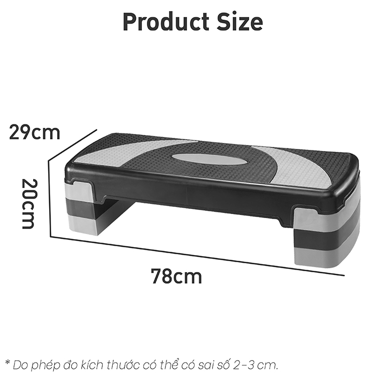 Mô tả BG-Bục dậm nhảy tập aerobic step giảm cân toàn thân hiệu quả,có thể điều chỉnh - 7