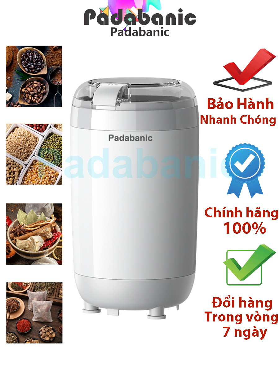 Mô tả Padabanic 877 Máy nghiền hạt khô hạt ngũ cốc xay thịt xay các loại thực phẩm cực nhanh cực êm - 6