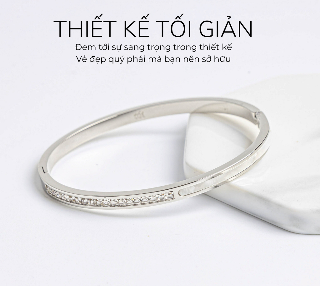 Mô tả Vòng tay CDE Etincelle Silver Bracelet CDE2003 - Vòng tay nam nữ Lamy - 2