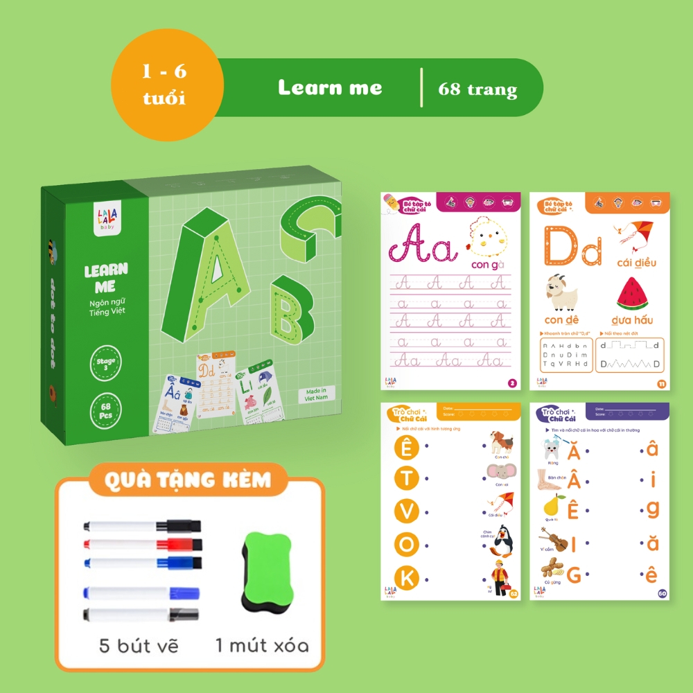 Học Liệu Lalala Baby Stage 4 LEARN ME