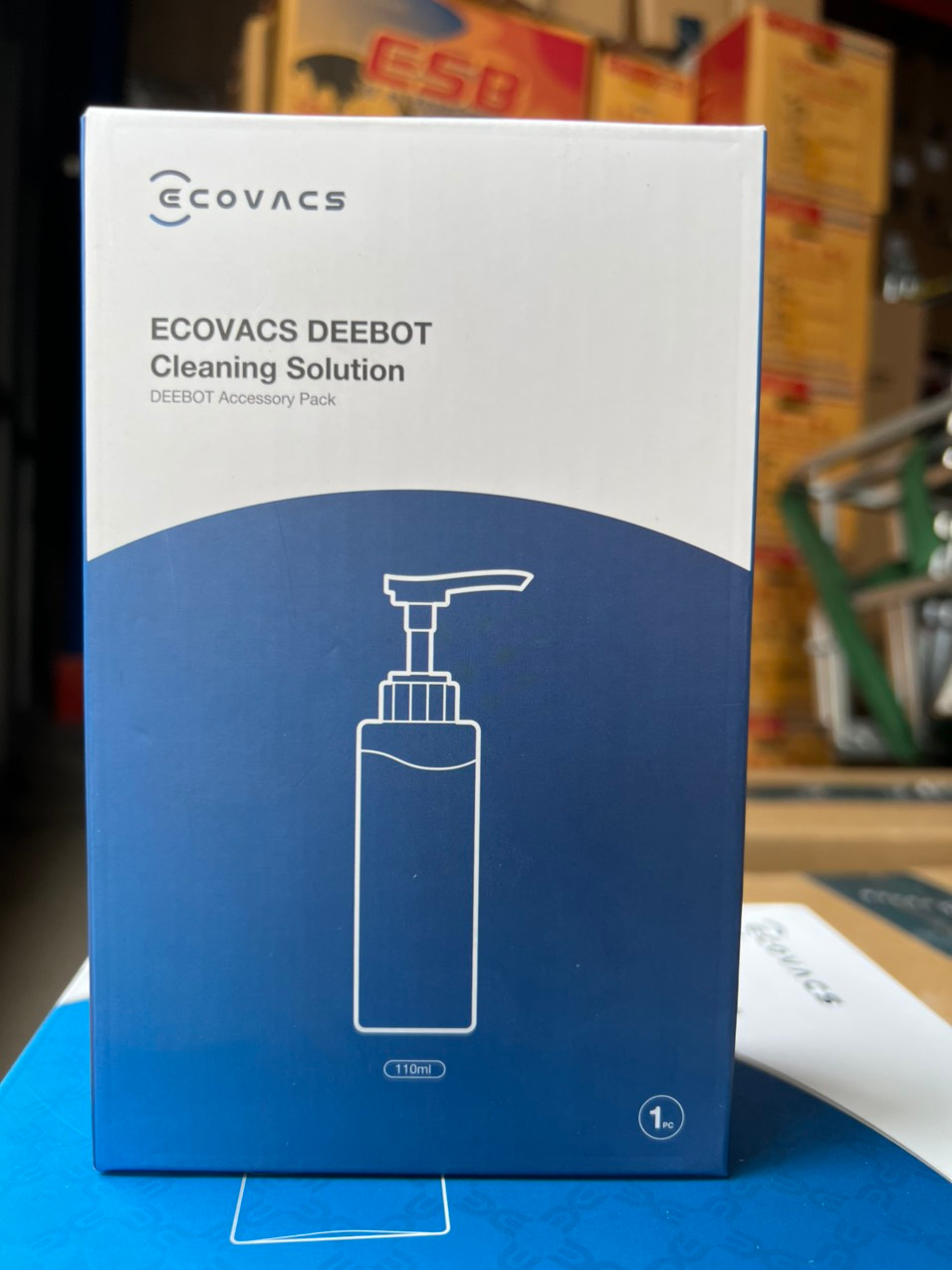 Mô tả Dung Dịch lau sàn cho robot hút bụi Ecovacs Deebot X1 Omni - Hàng Chính Hãng - 1