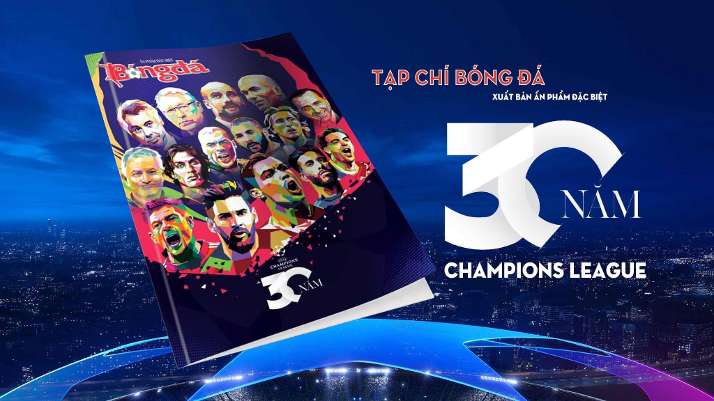 Mô tả Sách - Ấn phẩm đặc biệt 30 năm Champion League - 1