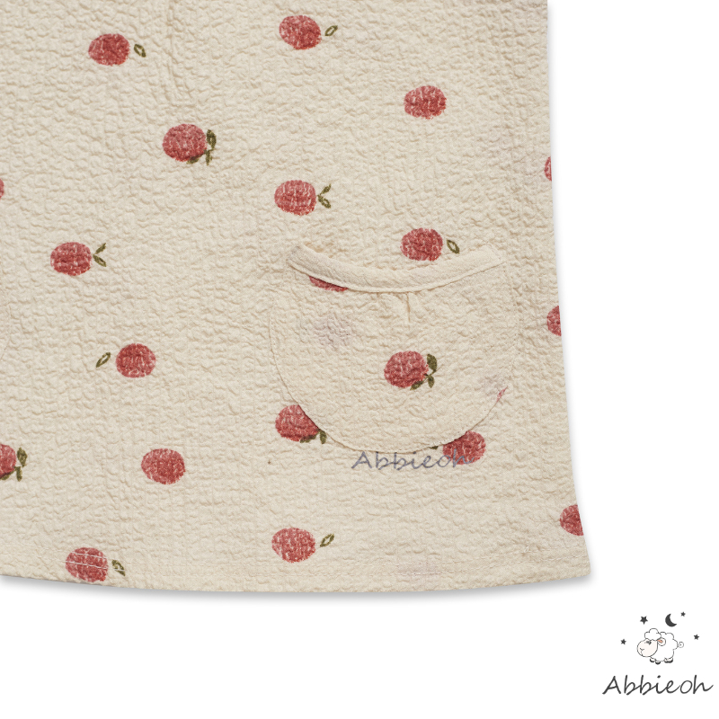 Mô tả Bộ cộc tay cotton sát nách ABBIEOH cách điệu thoáng mái cho bé gái 6-24M BO501 BO523 BO765 - 2