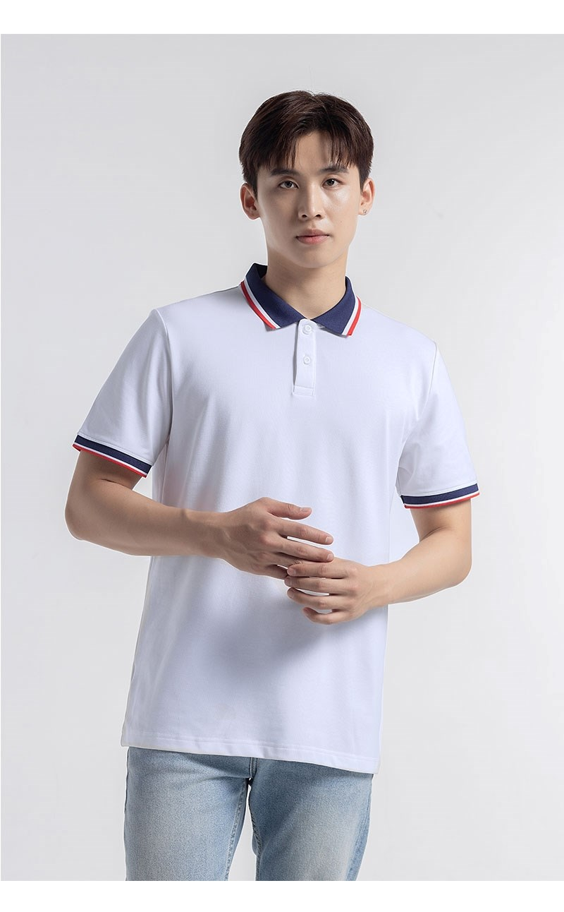 Mô tả Áo Polo Nam Đơn Giản Thời Trang Màu Trắng Đen Thương Hiệu Y2010 The Style Of No Style 21849 |YaMe| - 2