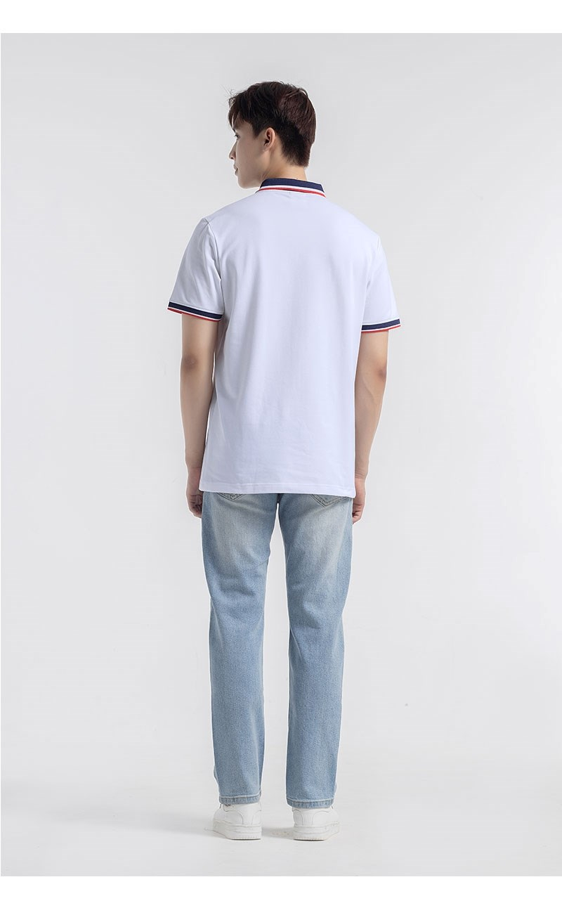 Mô tả Áo Polo Nam Đơn Giản Thời Trang Màu Trắng Đen Thương Hiệu Y2010 The Style Of No Style 21849 |YaMe| - 3