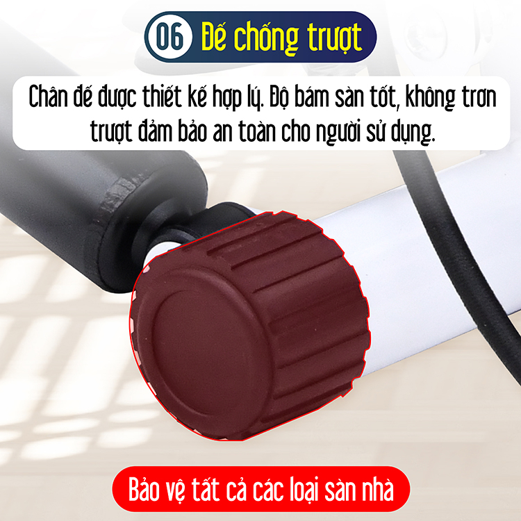 Mô tả BG Máy chạy bộ thể dục tại nhà STEPPER - TẶNG KÈM DÂY KÉO - Nâng cao sức khỏe - Yellow - 10
