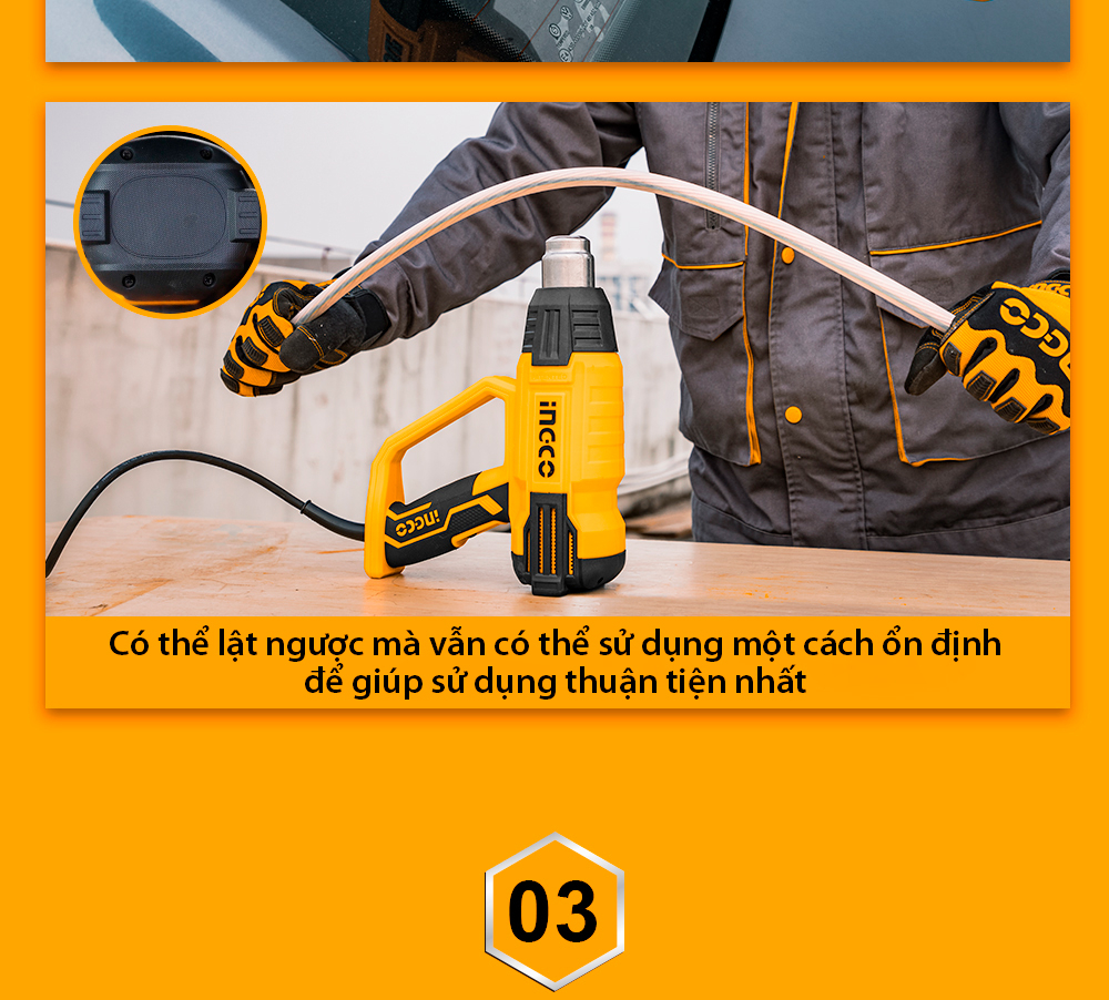 Phụ kiện máy thổi nhiệt INGCO HG200028 (4)