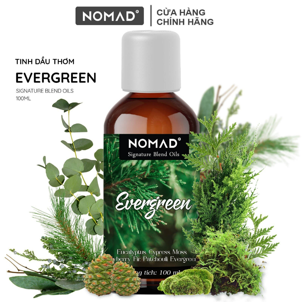Mô tả Tinh Dầu Thơm Nomad Signature Blend Oils - Evergreen - 1