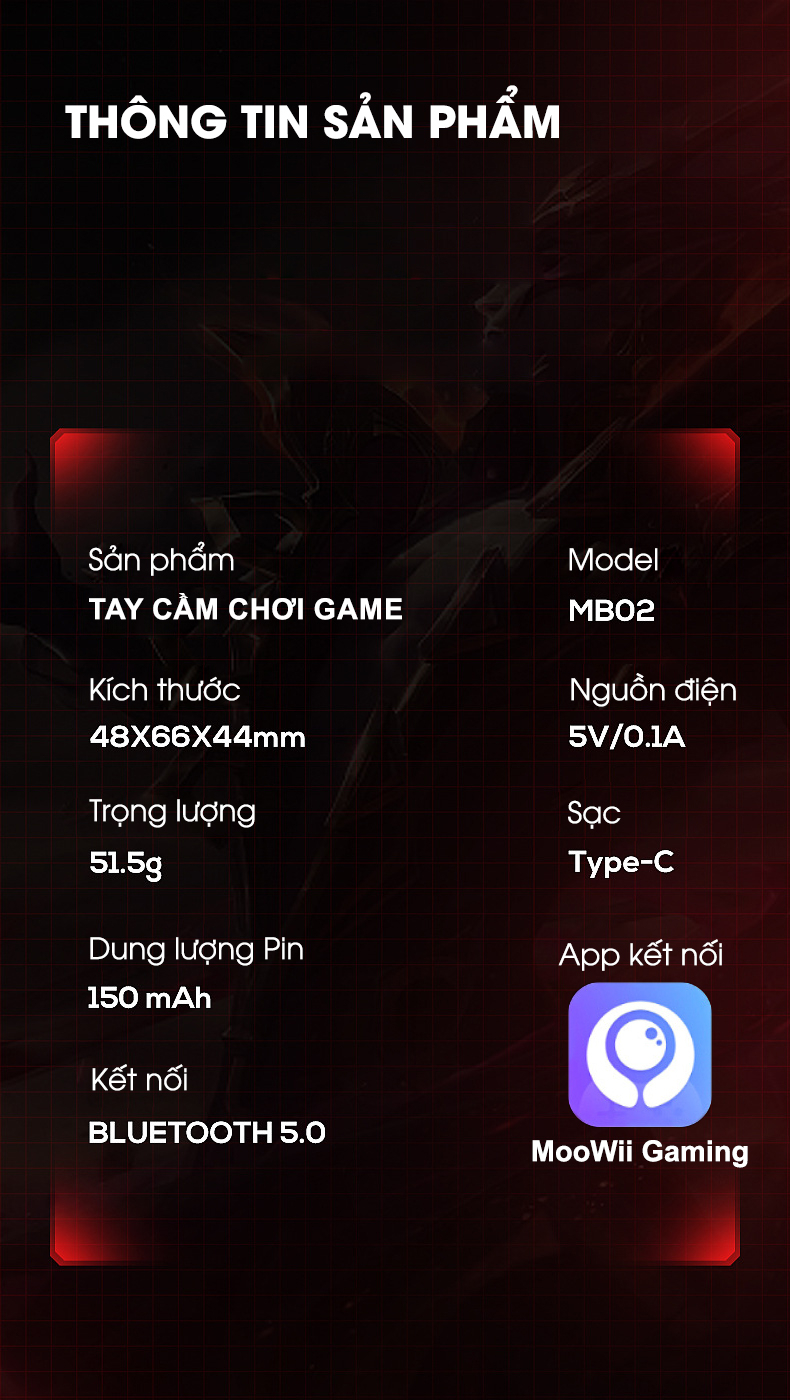Kết nối qua App MooWii Gaming