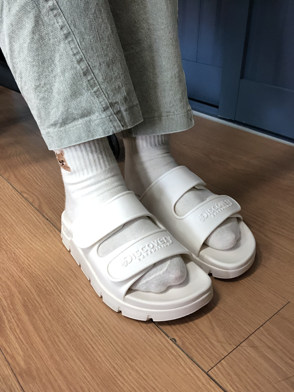 [ HÀNG CHÍNH HÃNG ] Dép Discovery Expedition BRICK SLIDE TWIN ( BEIGE ...