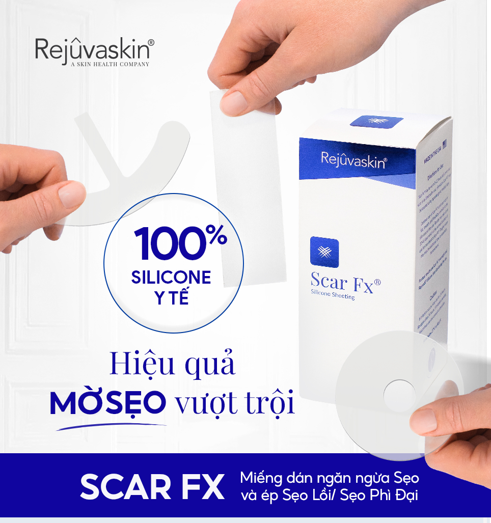 Miếng Dán Sẹo REJUVASKIN Scar FX