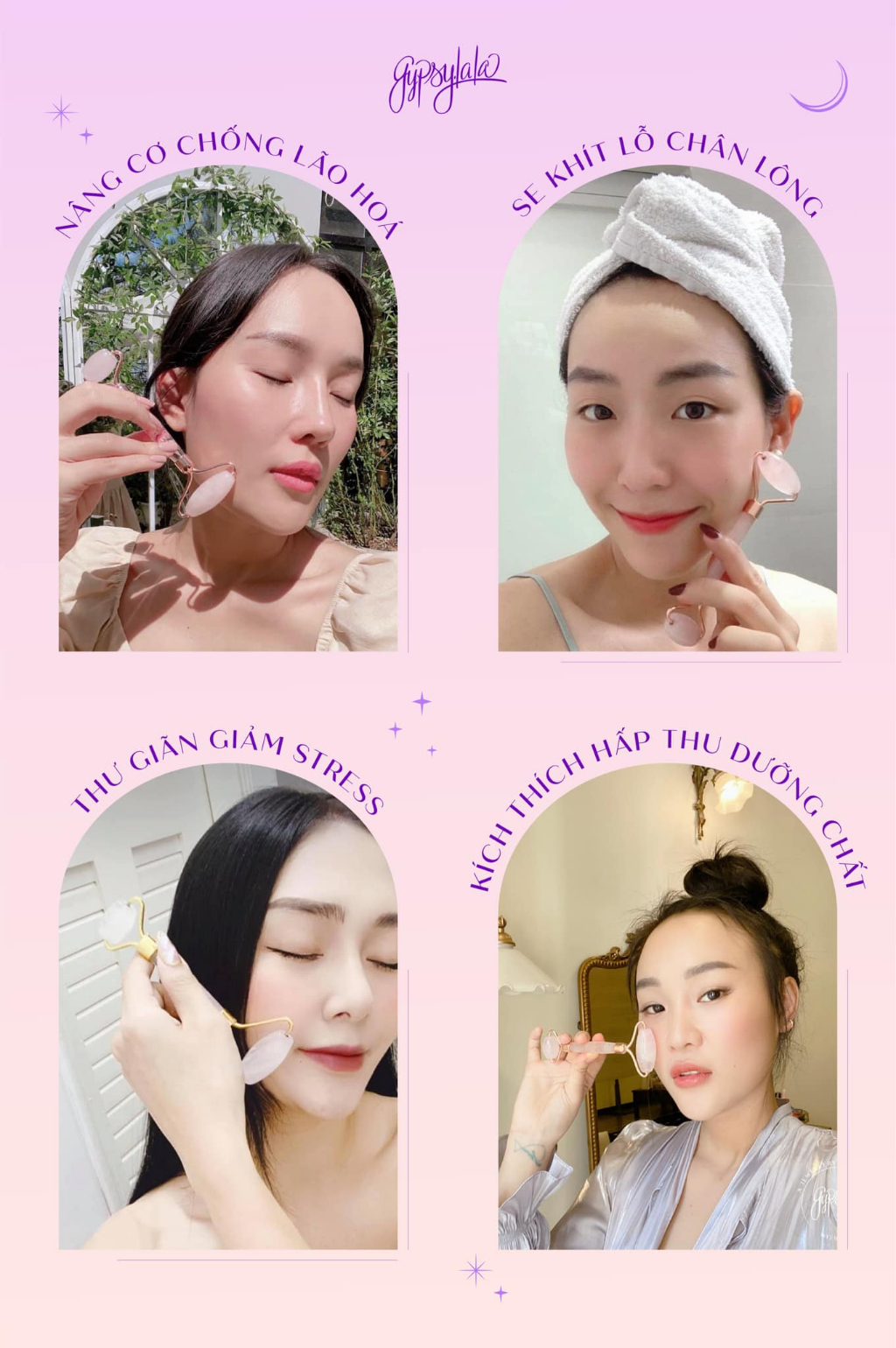 Mô tả Thanh Lăn Massage Nâng Cơ Da Hồng Hào Sáng Bóng - 1