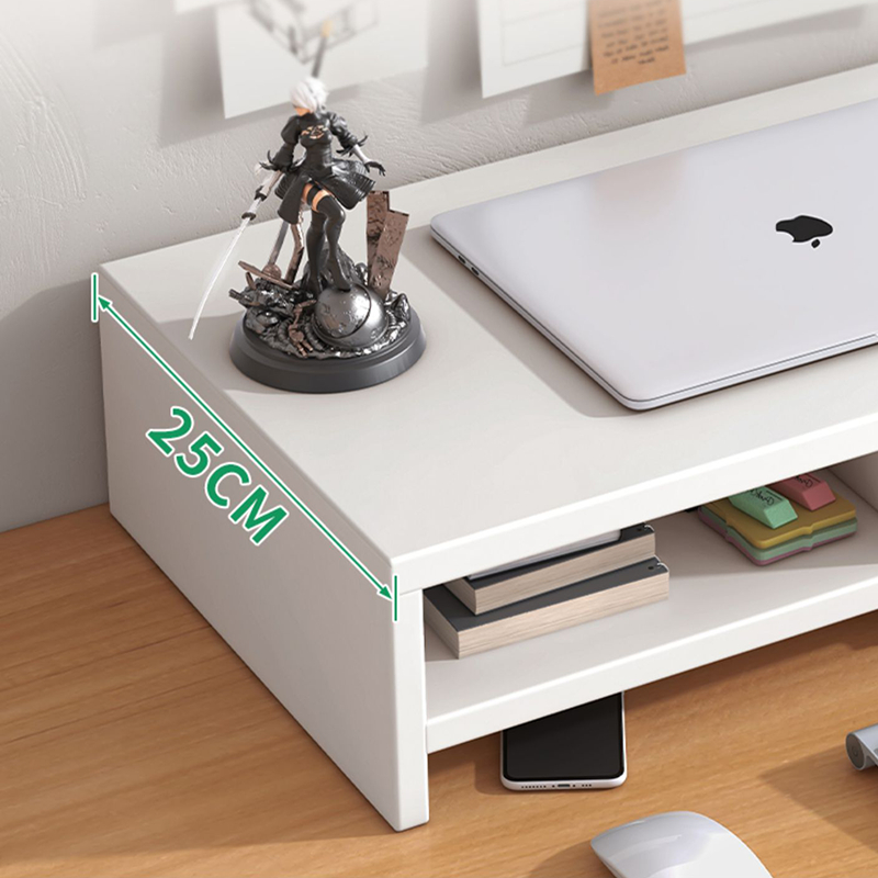 Mô tả Kệ để màn hình máy tính laptop có khe để bàn phím decor bàn làm việc gọn gàng thương hiệu IGA - GA25 - 3