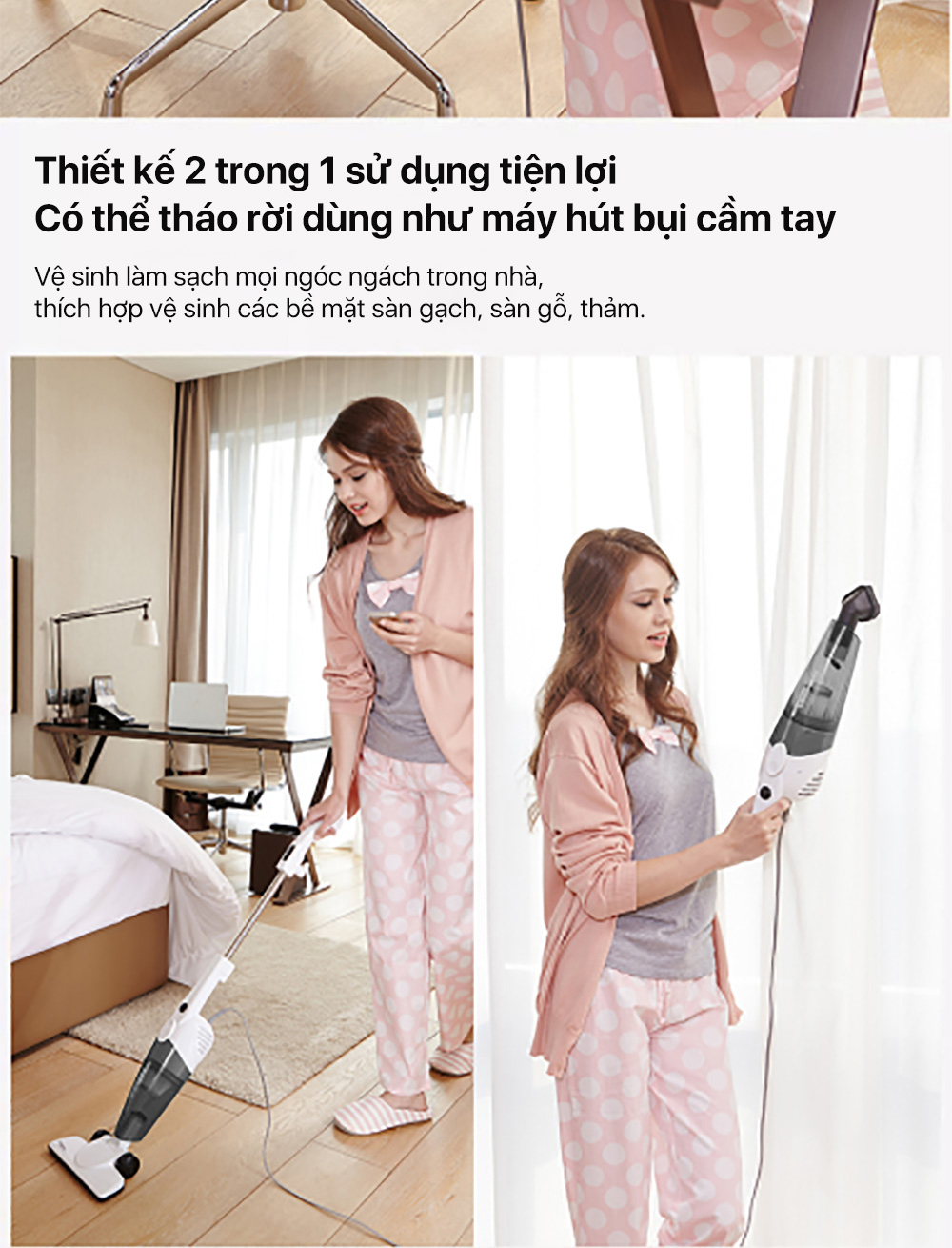 Hộp chứa bụi Deerma DX118C
