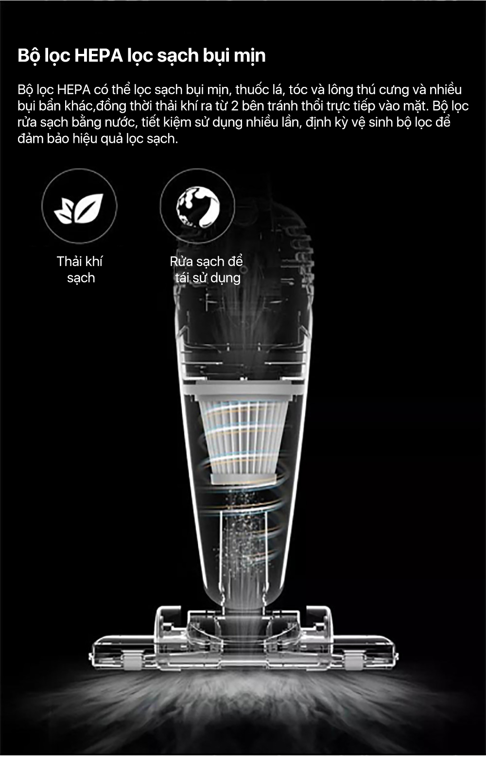 Deerma DX118C hút trần