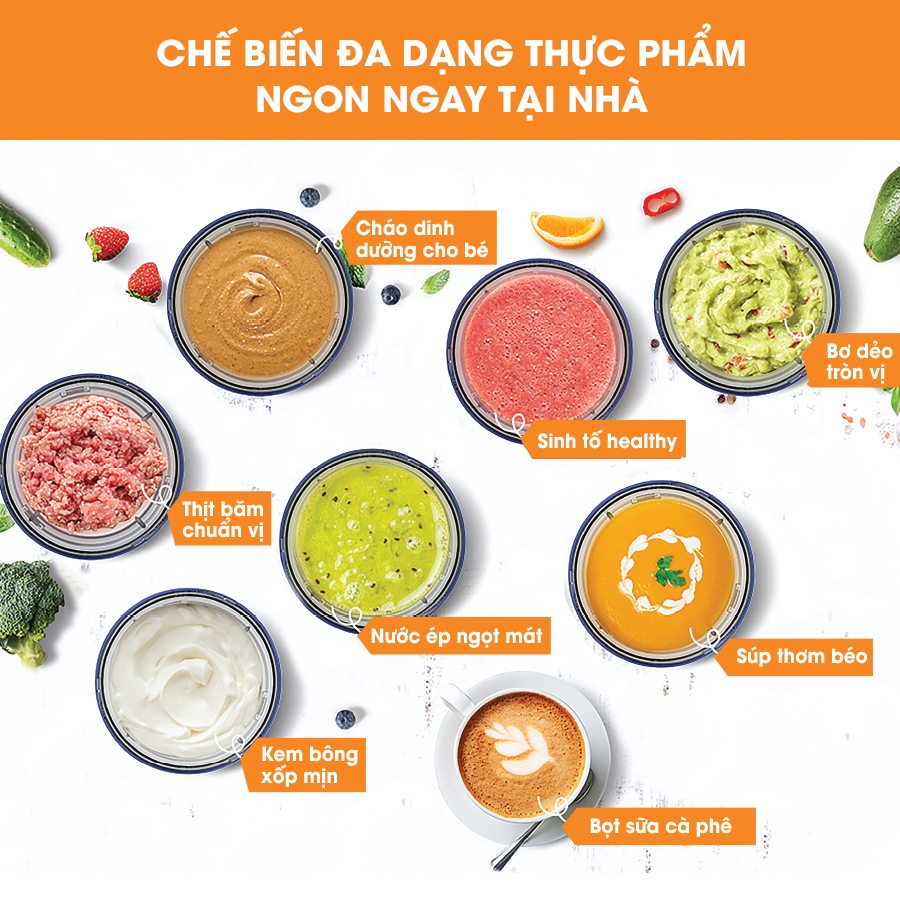 Tính năng máy xay Lebenlang LBL4589