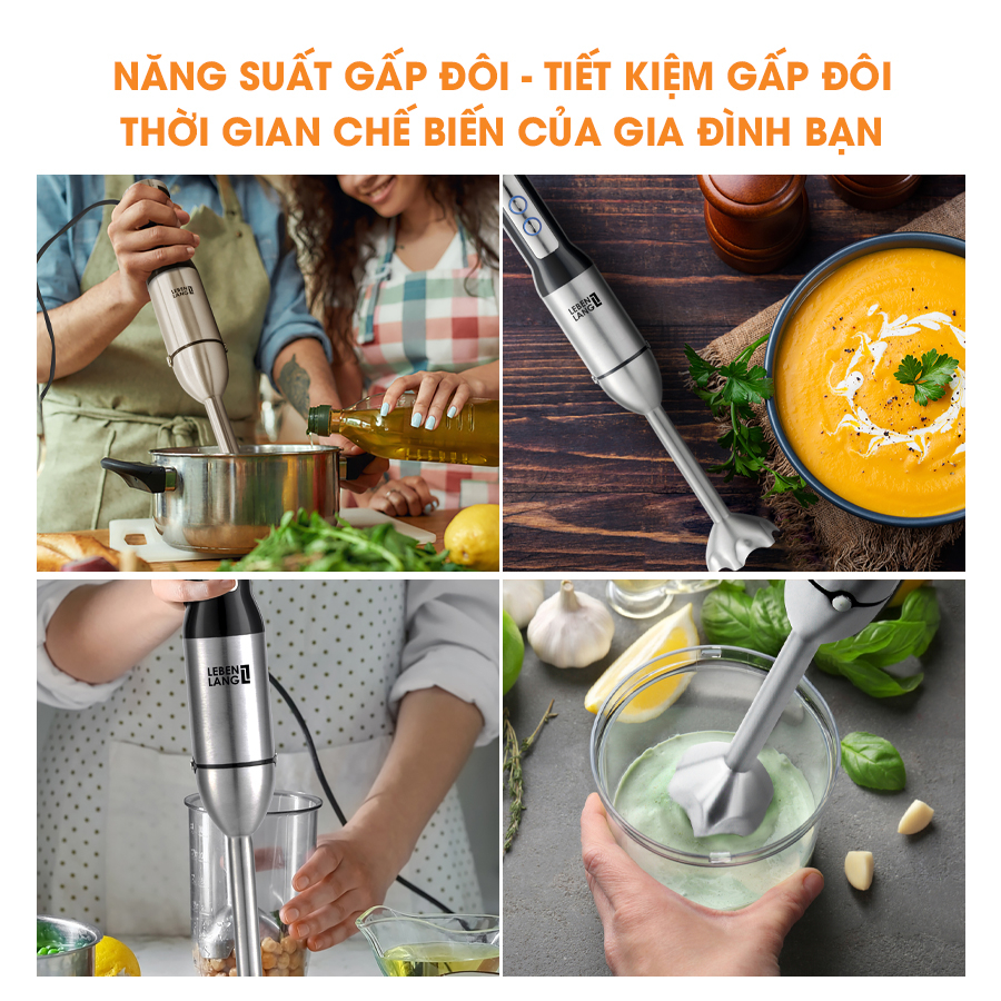 Lưu ý khi dùng máy xay Lebenlang LBL4589