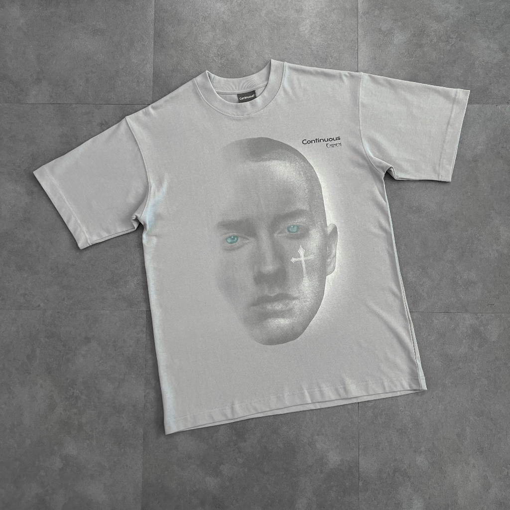 Áo thun Continuous - CTNS - EMINEM/ Grey | Shopee Việt Nam