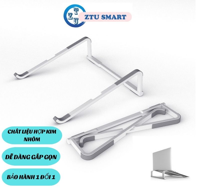 Mô tả Giá Đỡ Laptop Ztu Smart L230 Để Bàn Dễ Dàng Gấp Gọn Hợp Kim Nhôm Cao Cấp ,Hỗ trợ tản nhiệt Bảo Hành 6 Tháng - 1