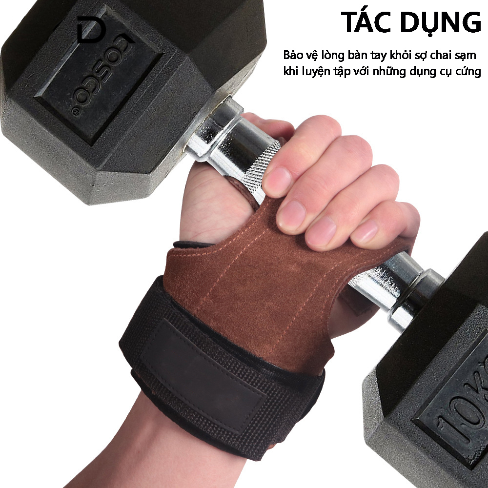 Mô tả Găng Tay Tập Gym Chính Hãng Găng Tay Gym Nam Chất Liệu Da Êm Ái Tăng Khả Năng Cầm Nắm Lifting Grips Cleacco BORO SPORT - 2