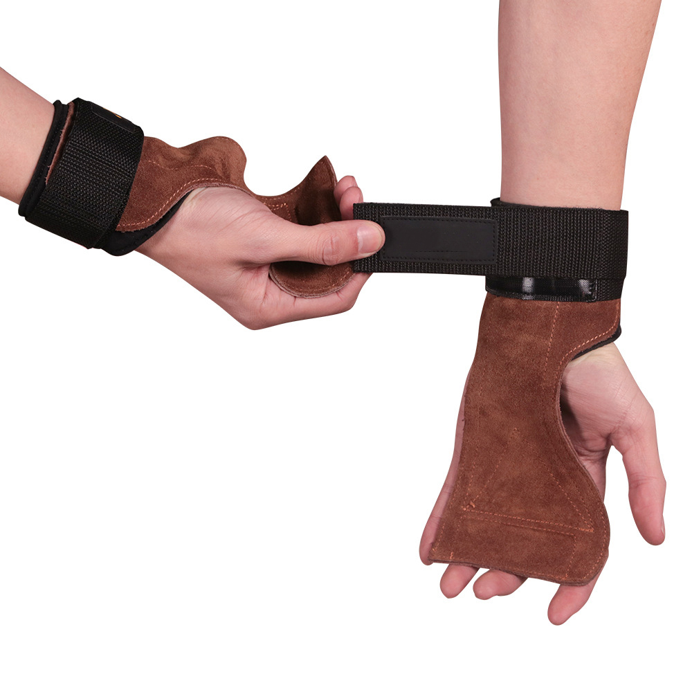 Mô tả Găng Tay Tập Gym Chính Hãng Găng Tay Gym Nam Chất Liệu Da Êm Ái Tăng Khả Năng Cầm Nắm Lifting Grips Cleacco BORO SPORT - 6