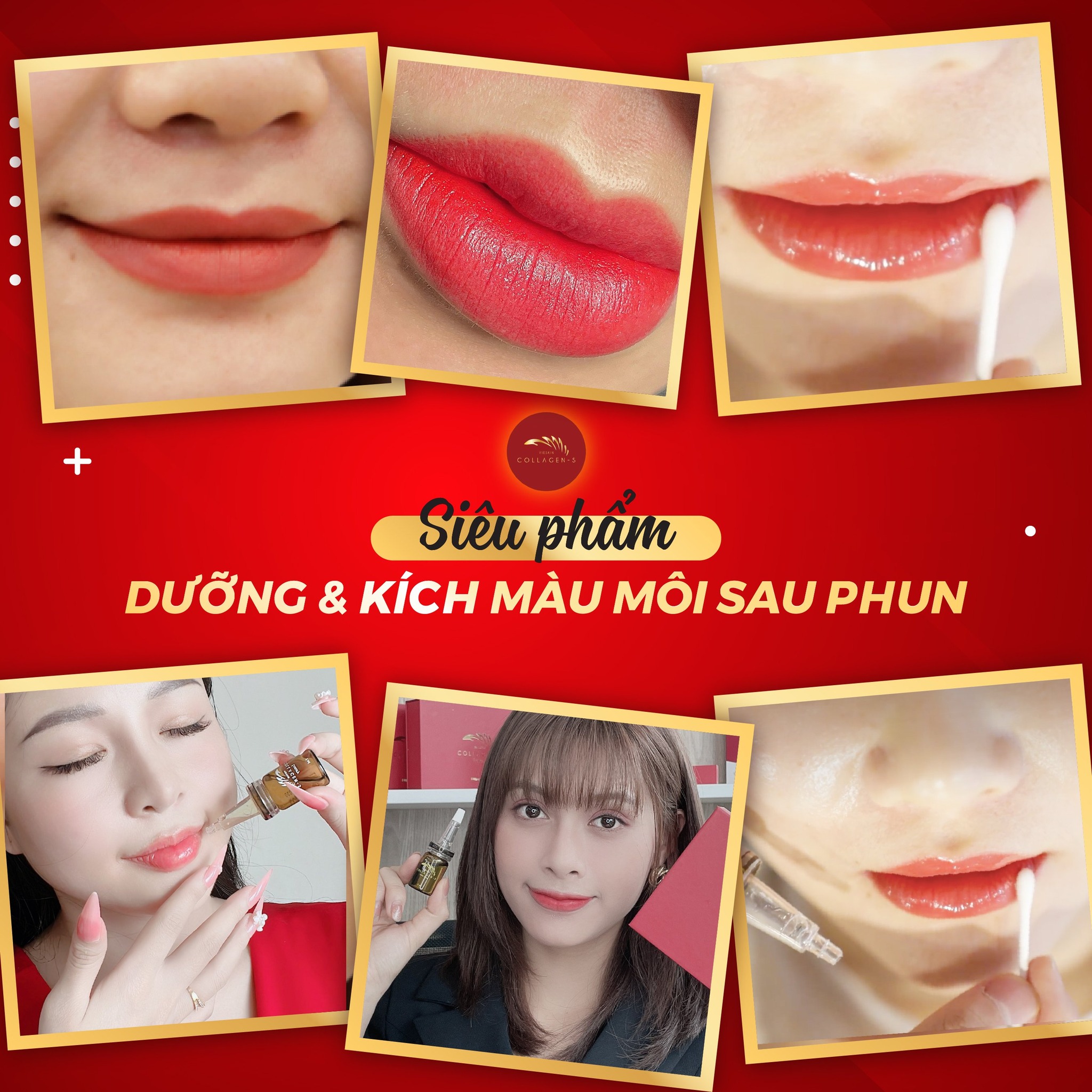 Kết quả sử dụng Vieskin GoldShine