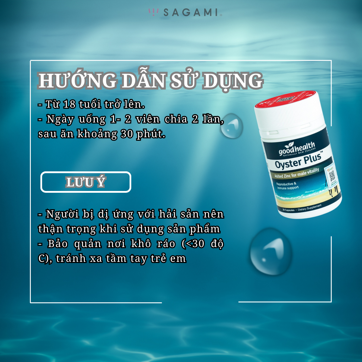 Mô tả Tinh chất hàu Goodhealth Oyster plus – tăng cường sinh lực – 01 hộp - 7