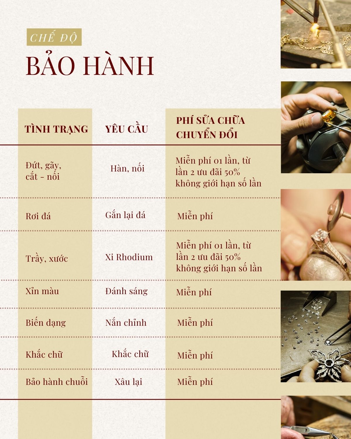 Mô tả Lắc tay vàng 10K mặt cỏ 4 lá đỏ ngọt ngào Bảo Tín Mạnh Hải PYLTV10KD0-405006 - 4